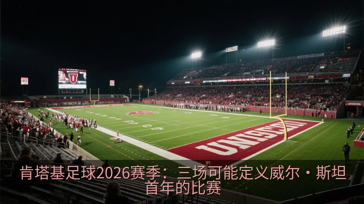 夜间大学橄榄球主场比赛氛围