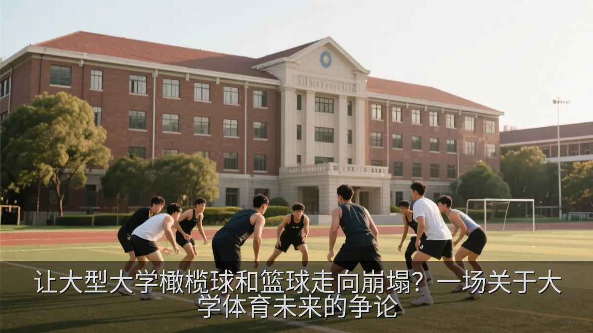大学运动员在训练场上进行团队训练