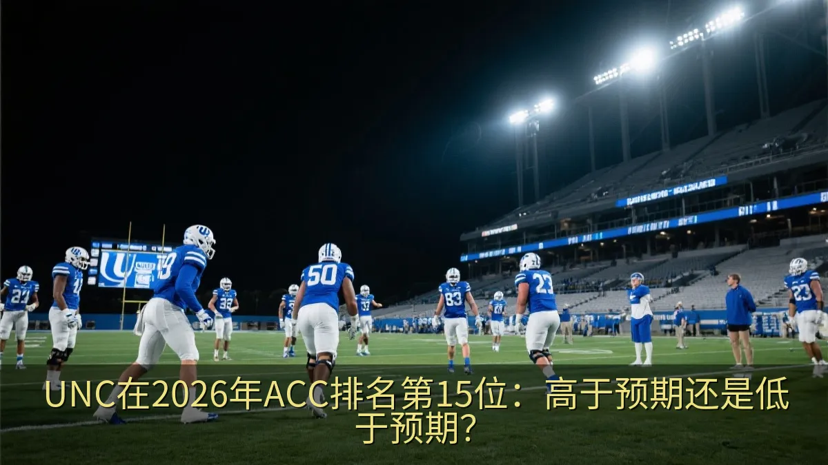 UNC在2026年ACC排名第15位：高于预期还是低于预期？